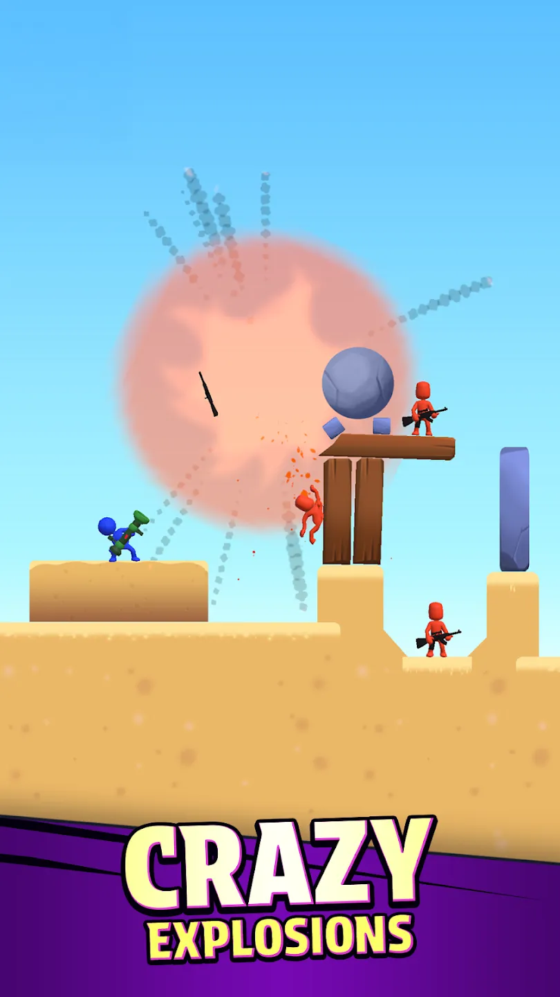 Bazooka Boy v2.2.75 APK Мод (Много денег) Screenshot 2 Bazooka Boy v2.2.75 APK Мод (Много денег) Screenshot 2