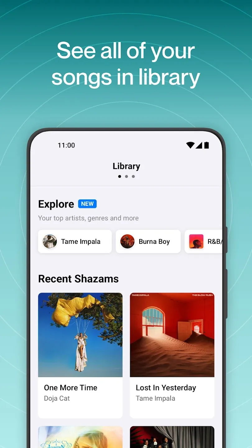 Shazam v16.42.0-260514 APK Мод (Всё открыто, Premium) Screenshot 3 Shazam v16.42.0-260514 APK Мод (Всё открыто, Premium) Screenshot 3