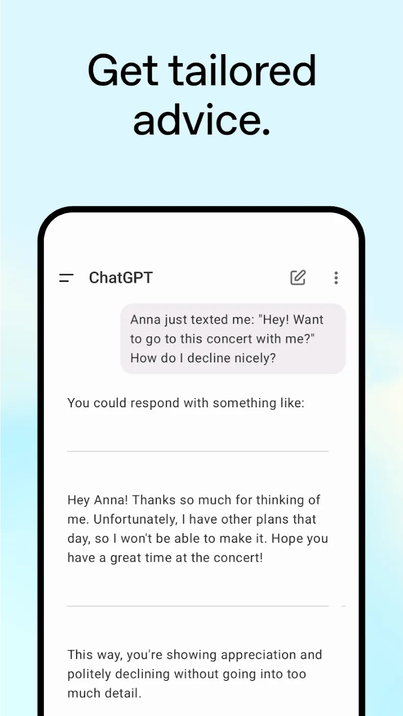 ChatGPT v1.2026.090 APK Мод (Всё открыто, Plus, Premium) Screenshot 5