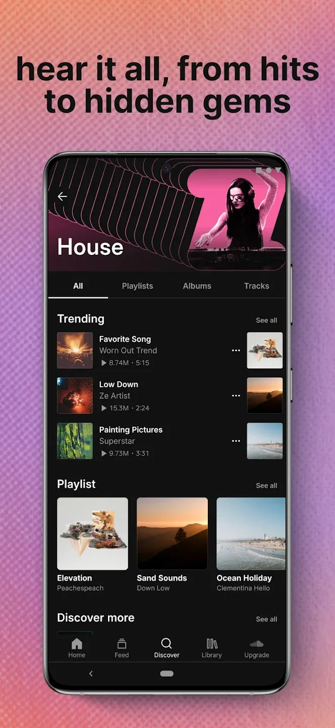 SoundCloud v2026.05.07 APK Мод (Всё открыто, Premium) Screenshot 3 SoundCloud v2026.05.07 APK Мод (Всё открыто, Premium) Screenshot 3