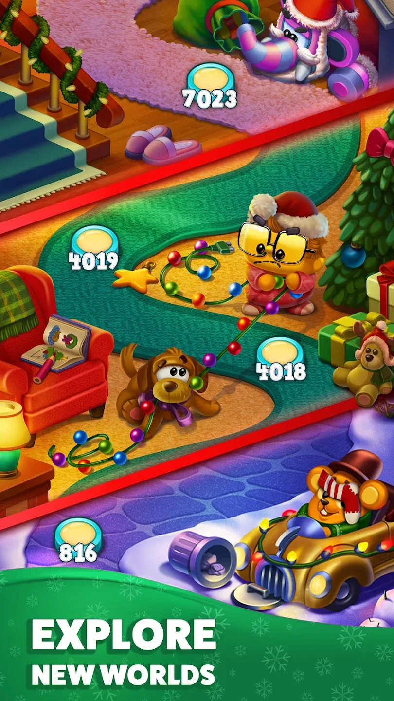 Toy Blast v25076 APK Мод (Меню, Много монет, жизней, бустеров) Screenshot 4 Toy Blast v25076 APK Мод (Меню, Много монет, жизней, бустеров) Screenshot 4