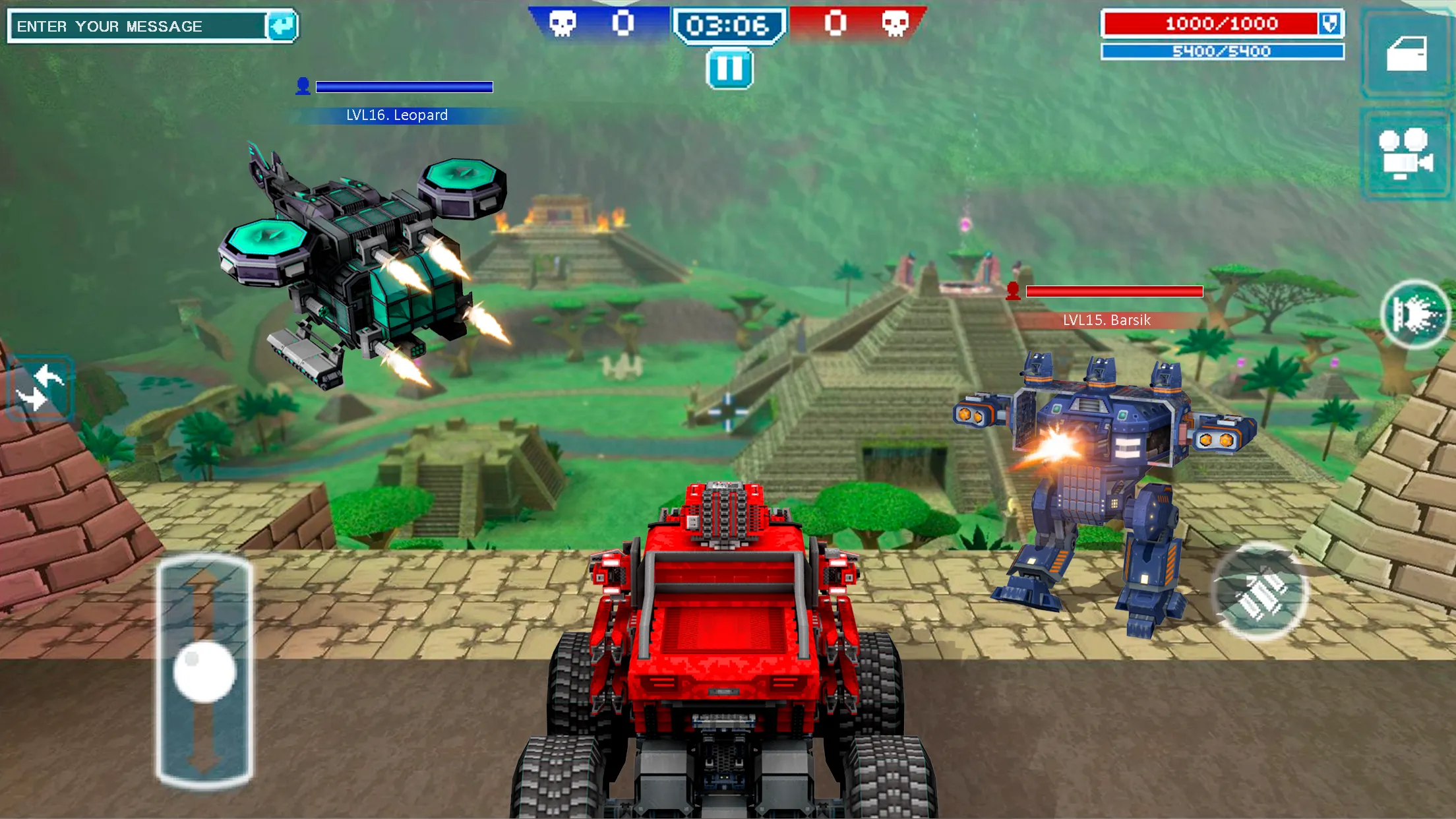 Blocky Cars Online v8.10.2 APK Мод (Меню, Много урона, Режим бога) Screenshot 2 Blocky Cars Online v8.10.2 APK Мод (Меню, Много урона, Режим бога) Screenshot 2