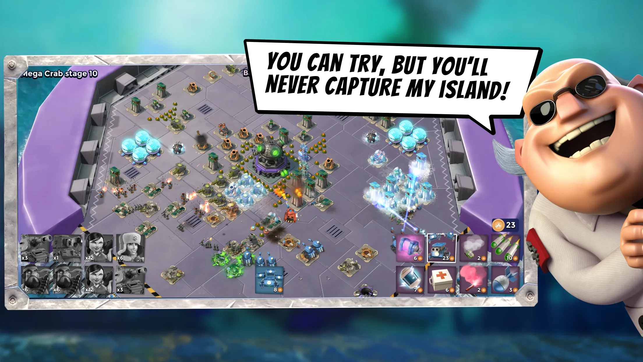 Boom Beach v61.102 APK Мод (Много денег) Screenshot 5