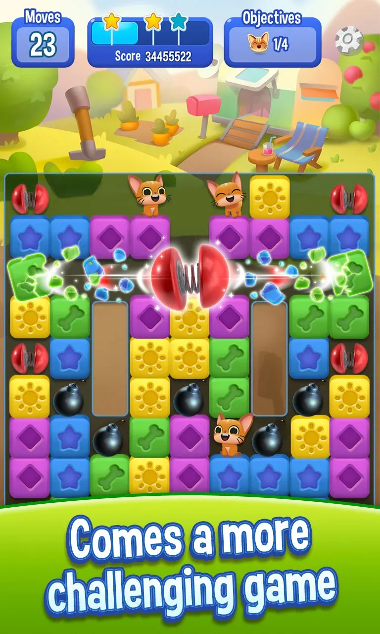 Pet Rescue Saga v4.14.2.0 APK Мод (Много денег) Screenshot 2 Pet Rescue Saga v4.14.2.0 APK Мод (Много денег) Screenshot 2
