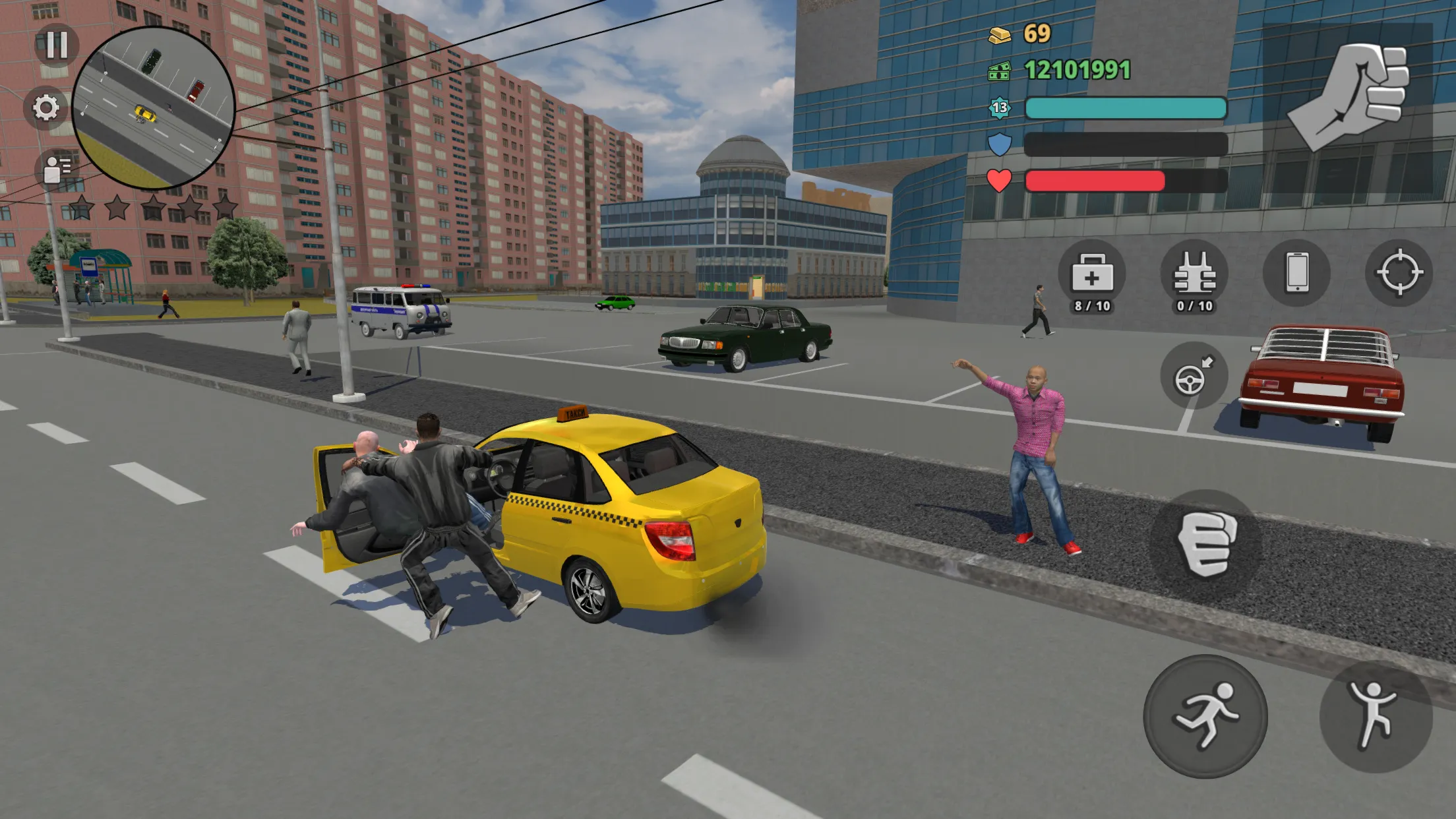 Криминальная Россия 3D. Борис v14.7.9 APK Мод (Много денег) Screenshot 3