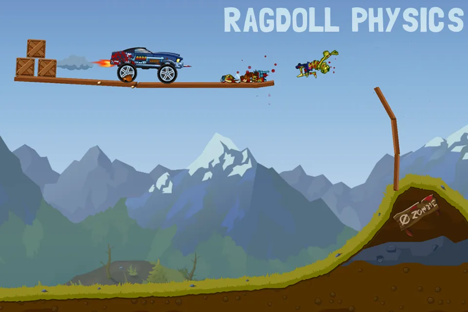 Zombie Road Trip Trials [мод: много денег] Screenshot 2