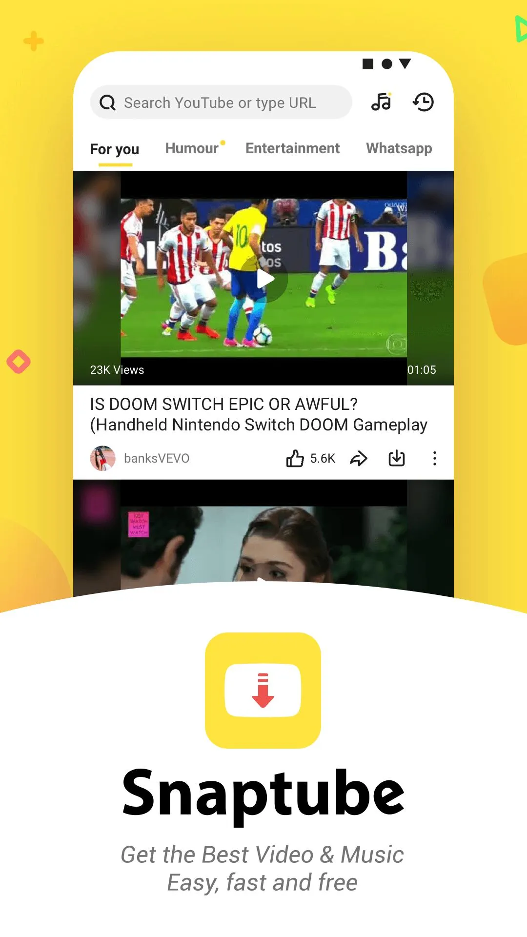 Snaptube VIP v7.60.1.76001401 APK Мод (Всё открыто) Screenshot 2 Snaptube VIP v7.60.1.76001401 APK Мод (Всё открыто) Screenshot 2