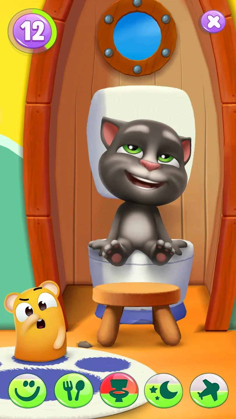 Мой Говорящий Том 2 v26.2.11.22770 APK Мод (Много денег) Screenshot 3