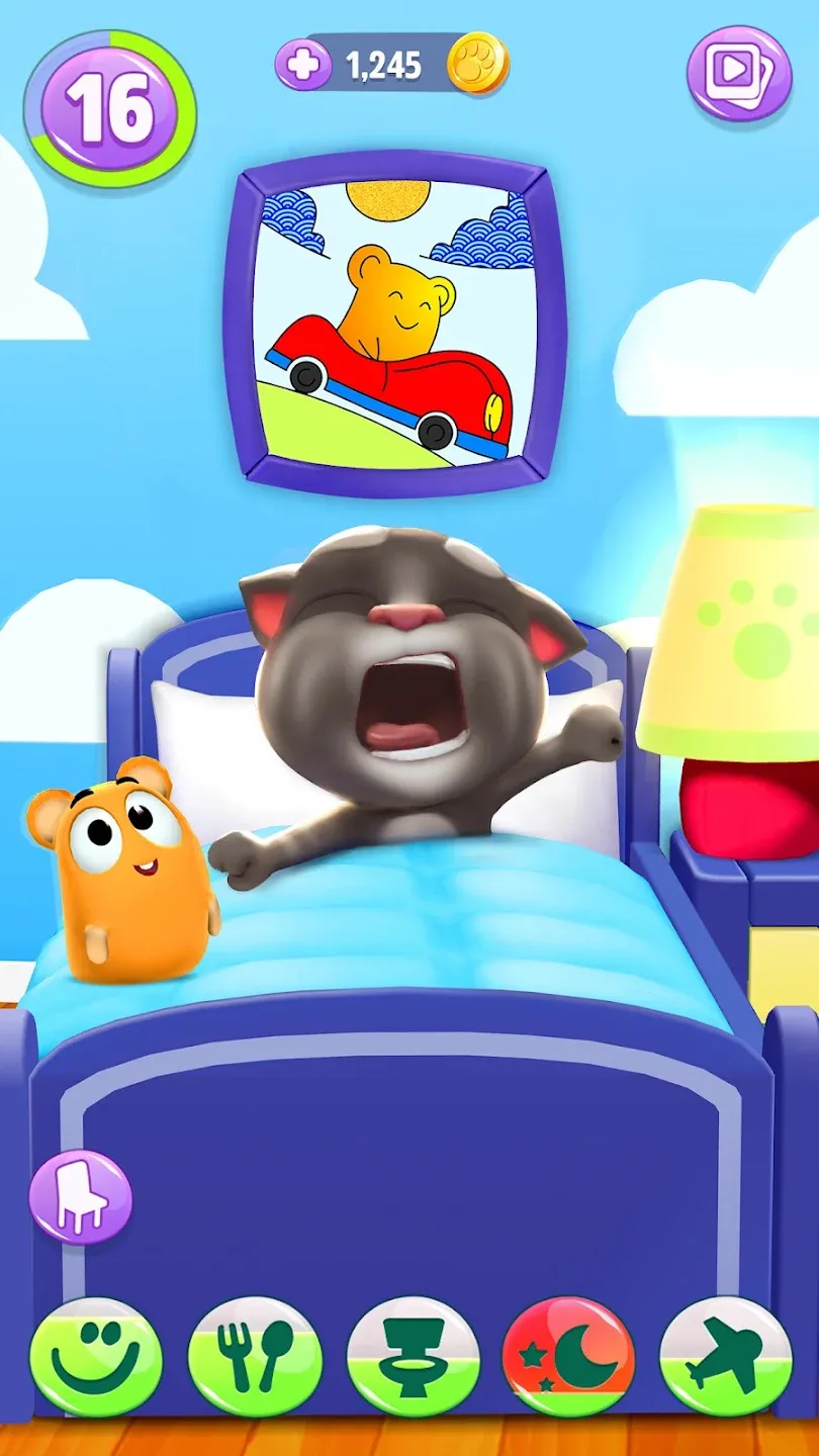 Мой Говорящий Том 2 v26.2.11.22770 APK Мод (Много денег) Screenshot 4