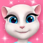 Скачать MOD Моя Говорящая Анджела Мод (Много денег) на Андроид