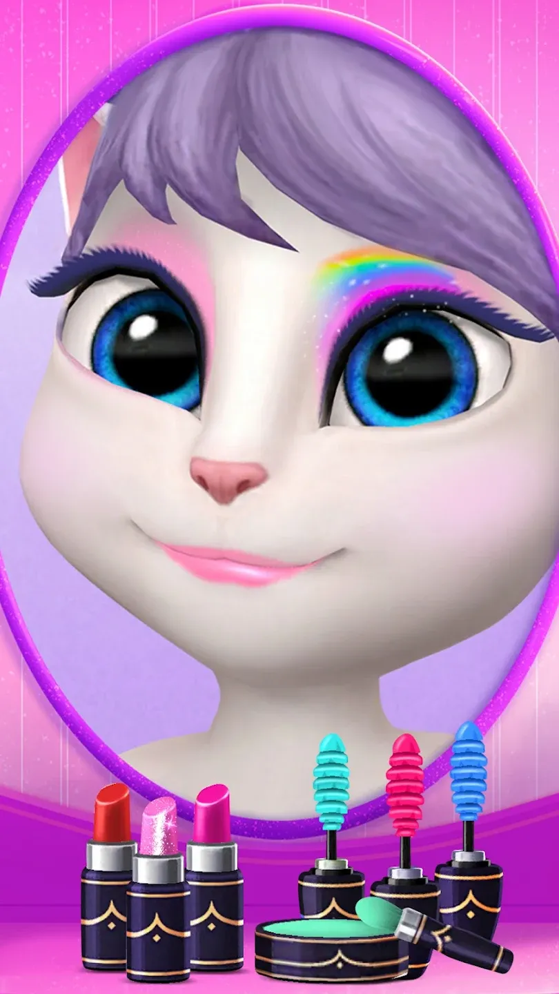 Моя Говорящая Анджела v26.3.10.8650 APK Мод (Много денег) Screenshot 2 Моя Говорящая Анджела v26.3.10.8650 APK Мод (Много денег) Screenshot 2