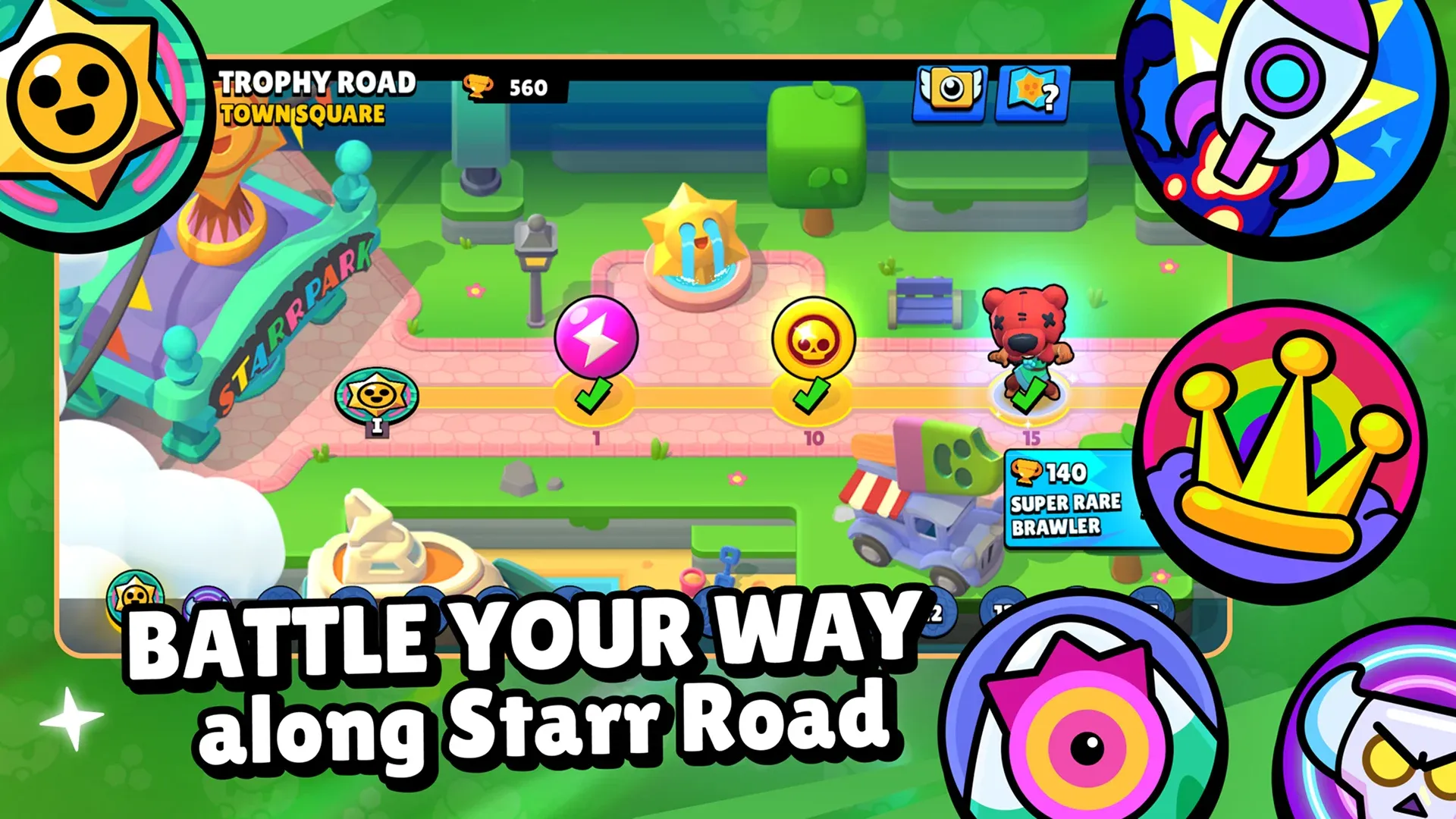 Brawl Stars v67.301 APK Мод (Много денег, Приватный сервер) Screenshot 3