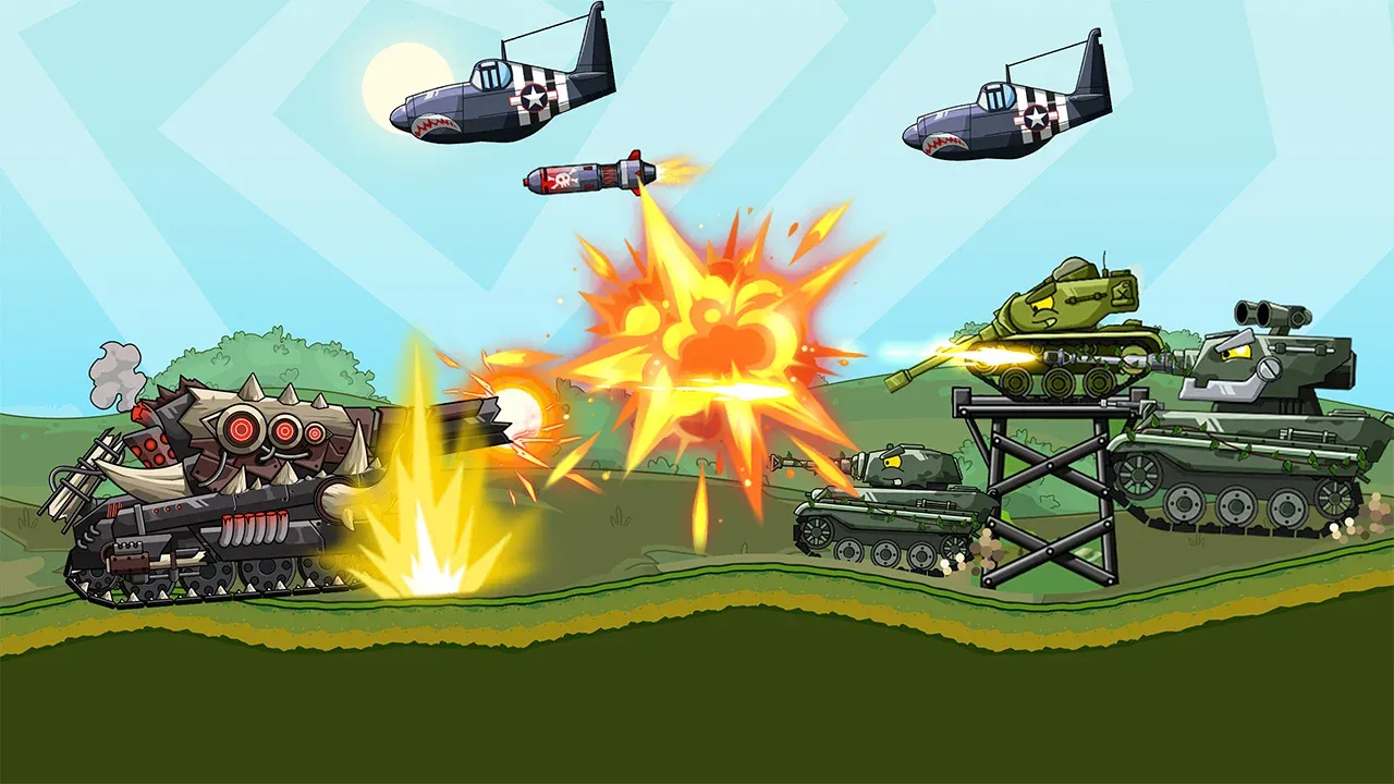 Tank Arena Steel Battle v2.1.2 APK Мод (Меню, Много денег, Скорость) Screenshot 4 Tank Arena Steel Battle v2.1.2 APK Мод (Меню, Много денег, Скорость) Screenshot 4