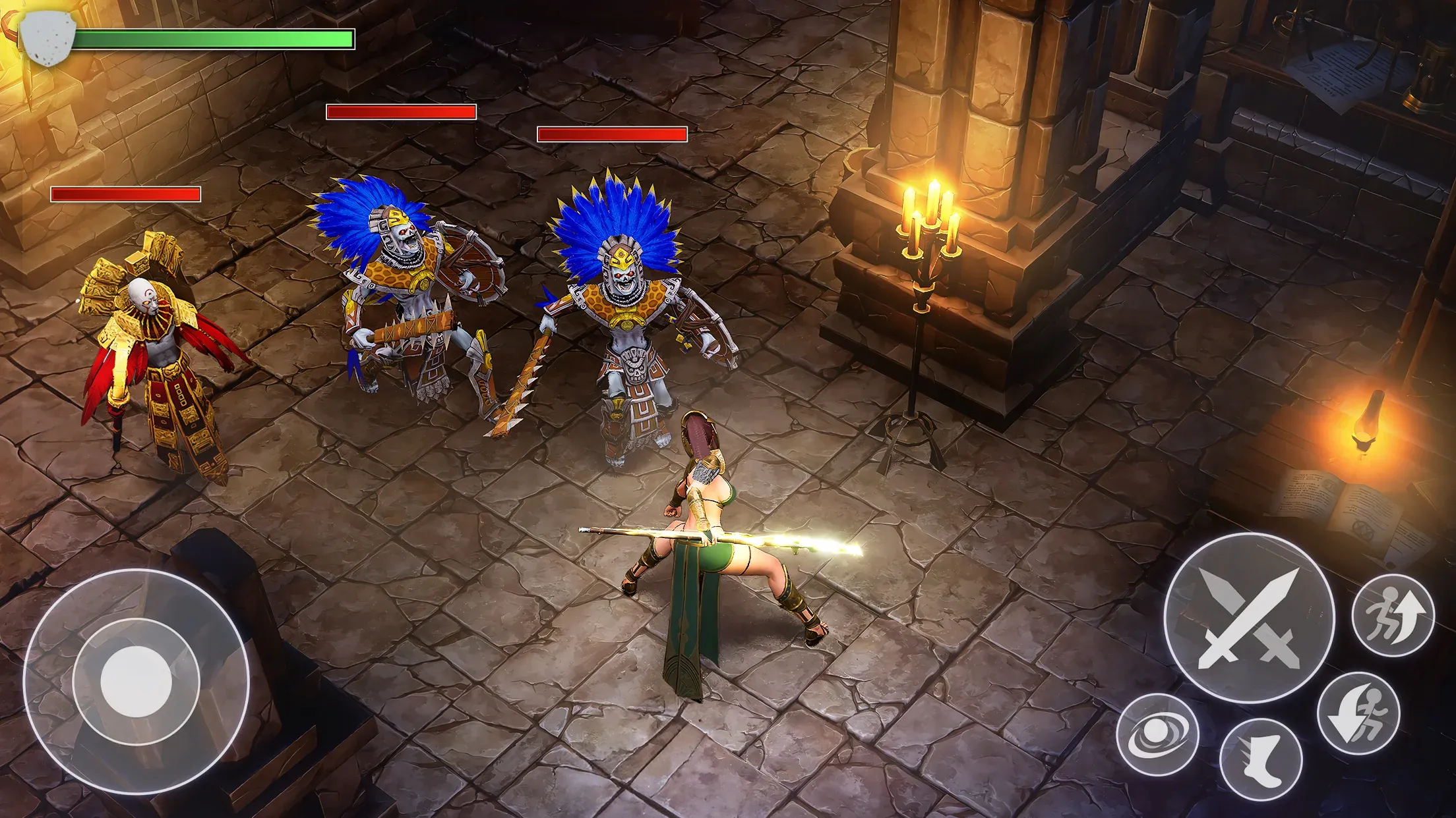 Age of Magic v3.5.3 APK Мод (Меню, Режим бога, Один удар) Screenshot 5