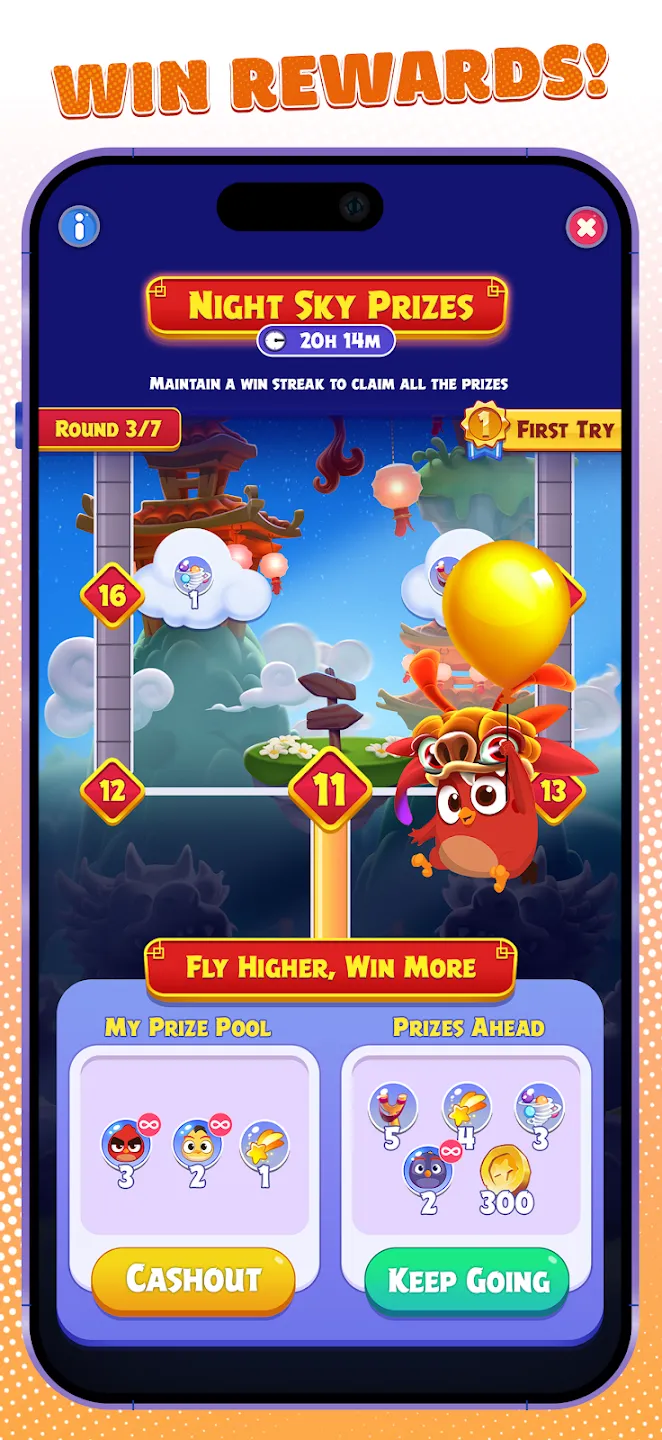 Angry Birds Dream Blast v1.107.1 APK Мод (Много денег) Screenshot 4 Angry Birds Dream Blast v1.107.1 APK Мод (Много денег) Screenshot 4