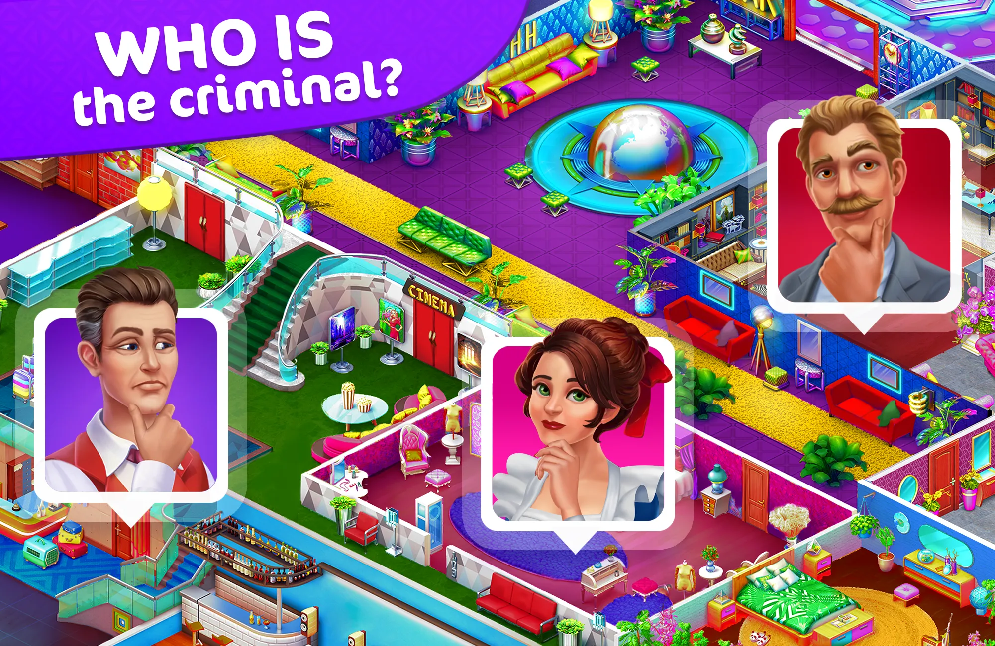 Hidden Hotel: Поиск Предметов v1.1.113 APK Мод (Всё бесконечно) Screenshot 4