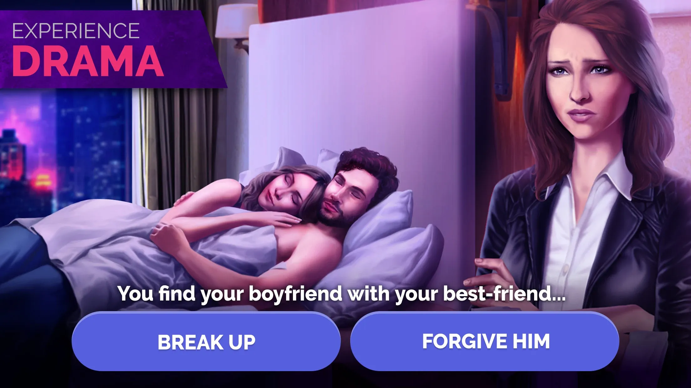 Linda Brown: Interactive Story v4.0.24 APK Мод (Бесплатные премиум варианты) Screenshot 2 Linda Brown: Interactive Story v4.0.24 APK Мод (Бесплатные премиум варианты) Screenshot 2