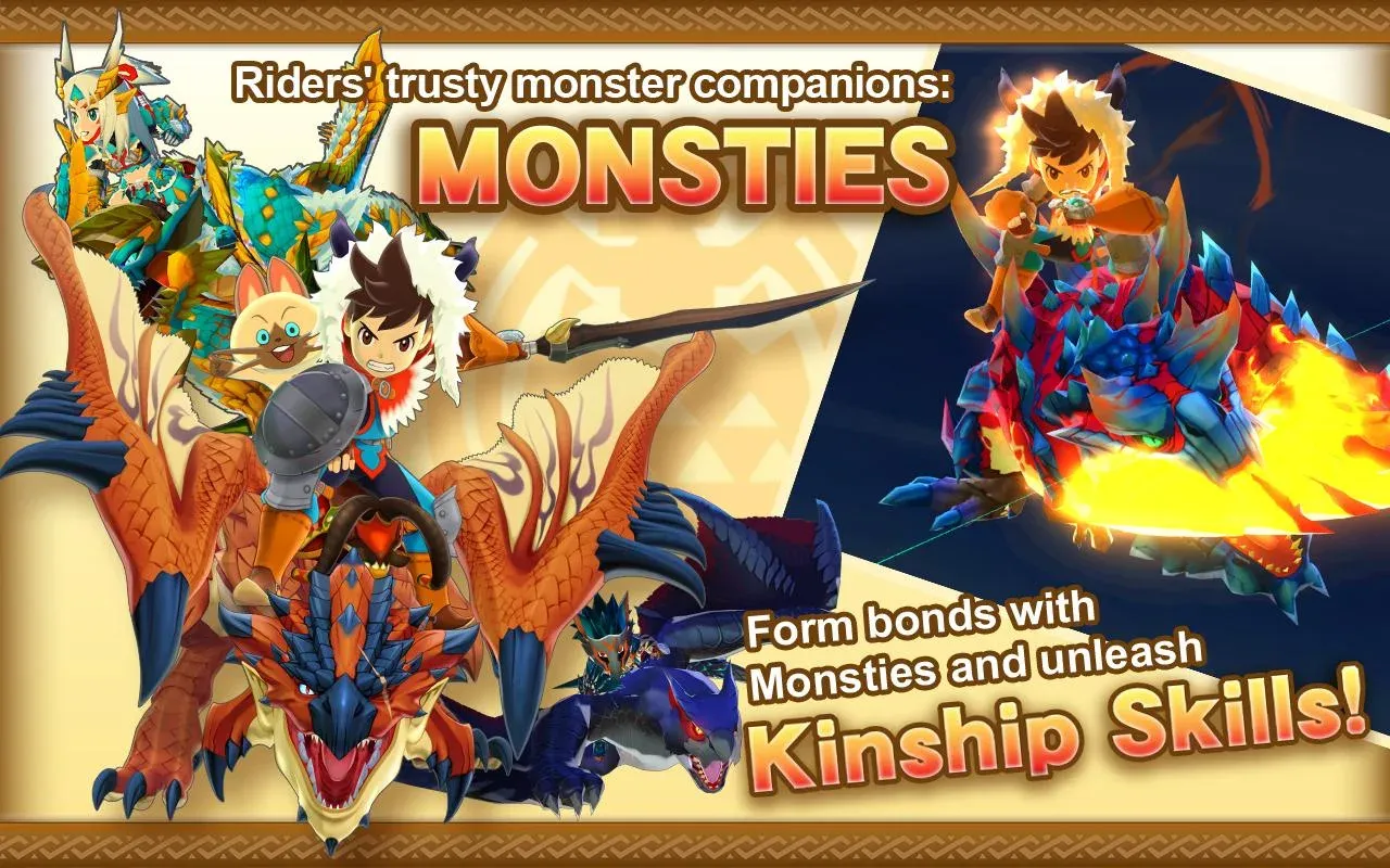 Monster Hunter Stories v1.0.6 APK Мод (Много денег) Screenshot 3 Monster Hunter Stories v1.0.6 APK Мод (Много денег) Screenshot 3