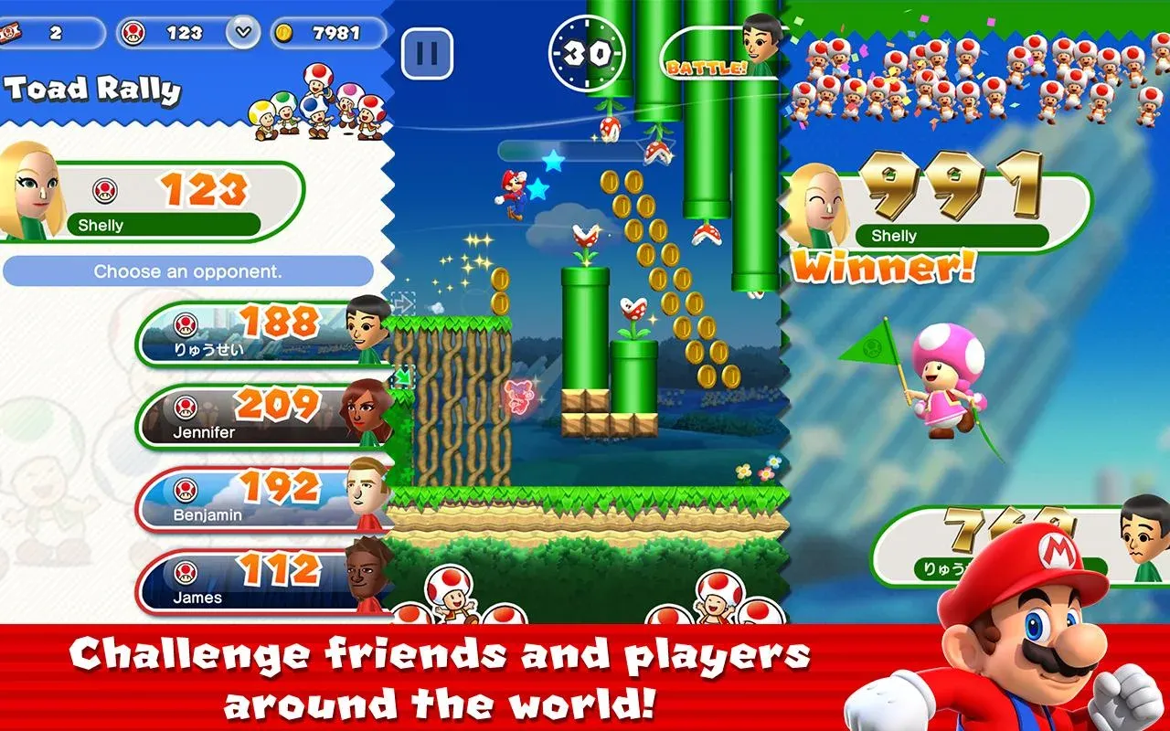 Super Mario Run v3.4.0 APK Мод (Всё открыто) Screenshot 4 Super Mario Run v3.4.0 APK Мод (Всё открыто) Screenshot 4