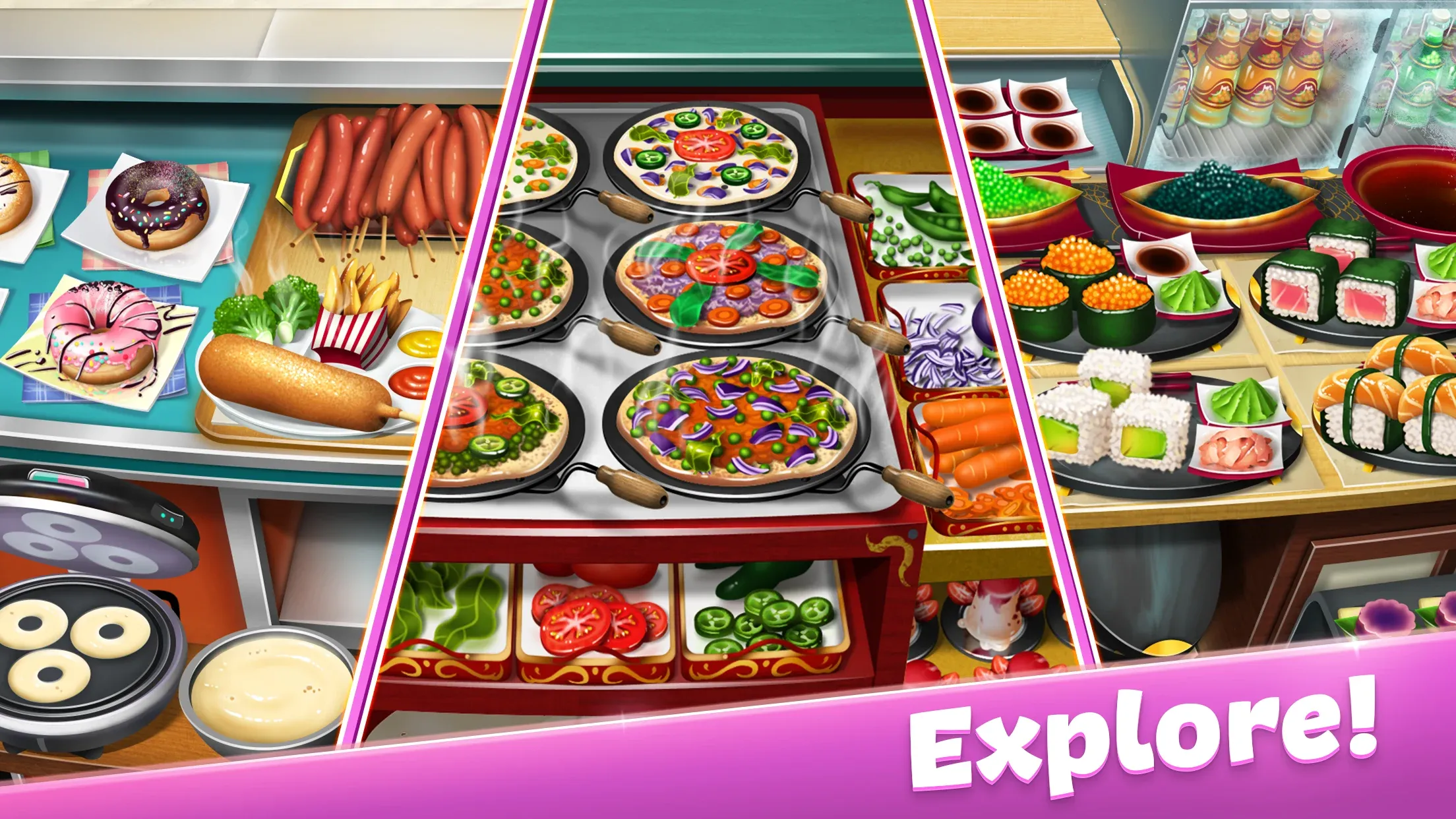 Кухонная Лихорадка: кафе мечты v26.2.6 APK Мод (Много денег) Screenshot 2 Кухонная Лихорадка: кафе мечты v26.2.6 APK Мод (Много денег) Screenshot 2