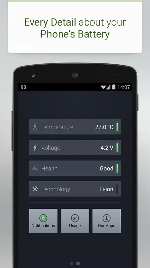Батарея - Battery Screenshot 4