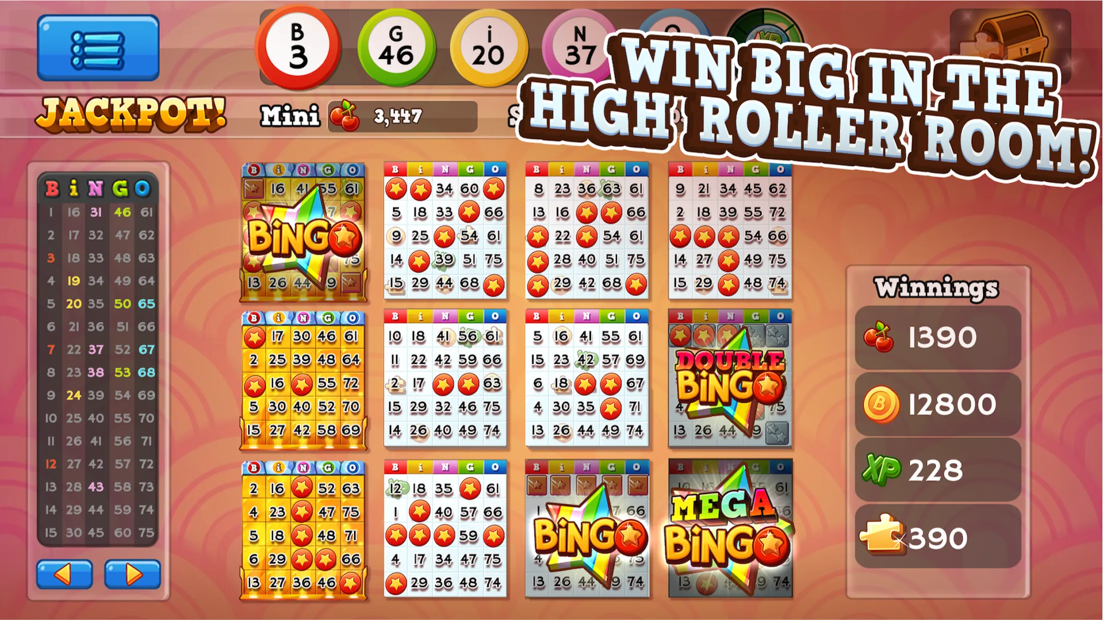 Bingo Pop - лото [мод: много денег] Screenshot 1