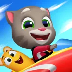 Скачать MOD Говорящий Том: воздушный бег Мод (Много денег) на Андроид