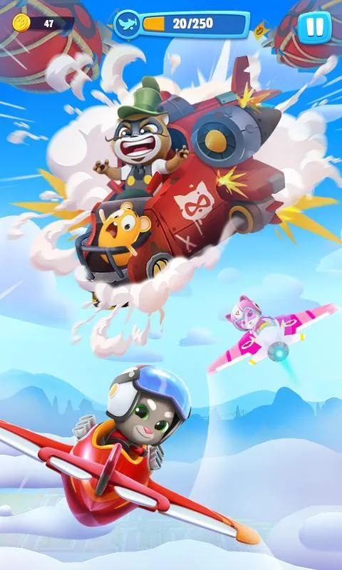 Говорящий Том: воздушный бег v1.2.0.1340 APK Мод (Много денег) Screenshot 2 Говорящий Том: воздушный бег v1.2.0.1340 APK Мод (Много денег) Screenshot 2