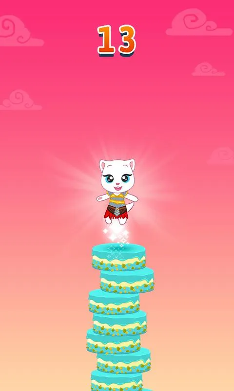 Говорящий Том: вкусная башня v1.2.6.331 APK Мод (Много денег) Screenshot 2
