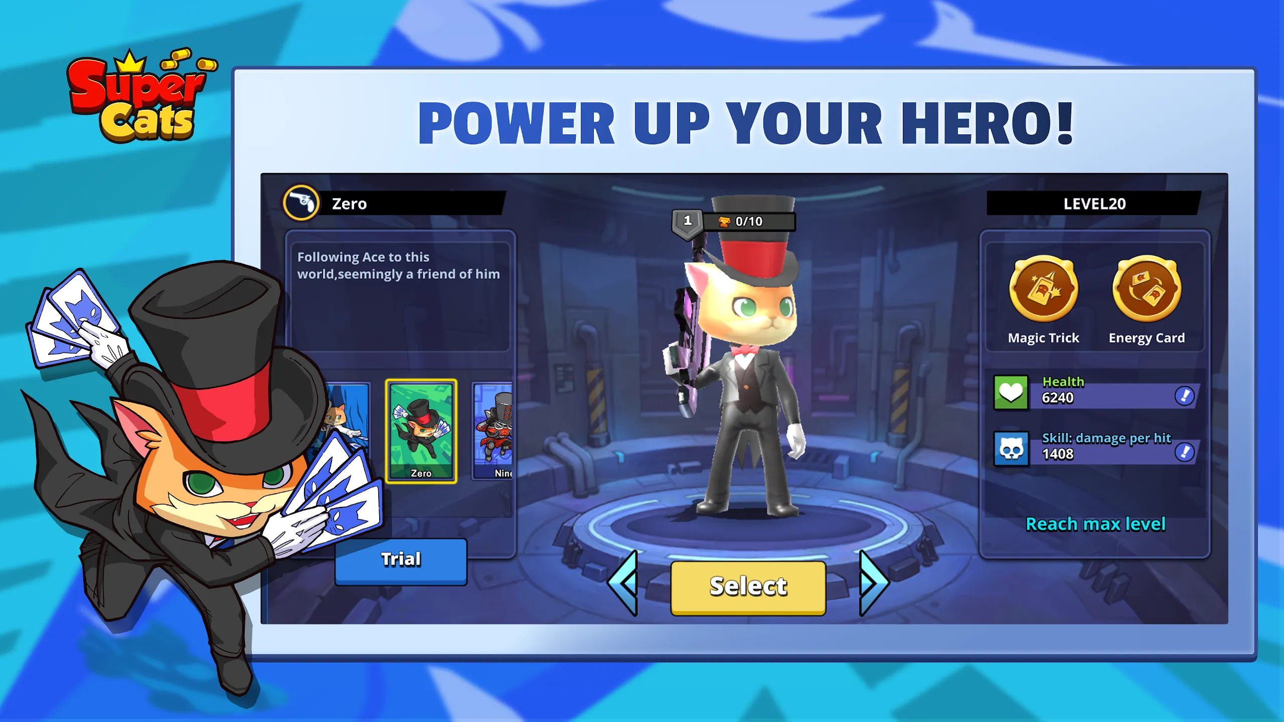 Super Cats v1.0.174 APK Мод (Режим бога) Screenshot 5