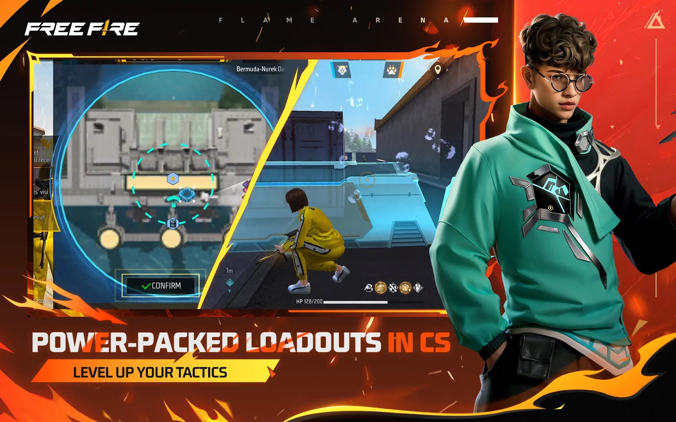 Free Fire v1.123.1 APK Мод (Мега Меню, Aim, ESP Line, Wall Hack, Antiban) Screenshot 5