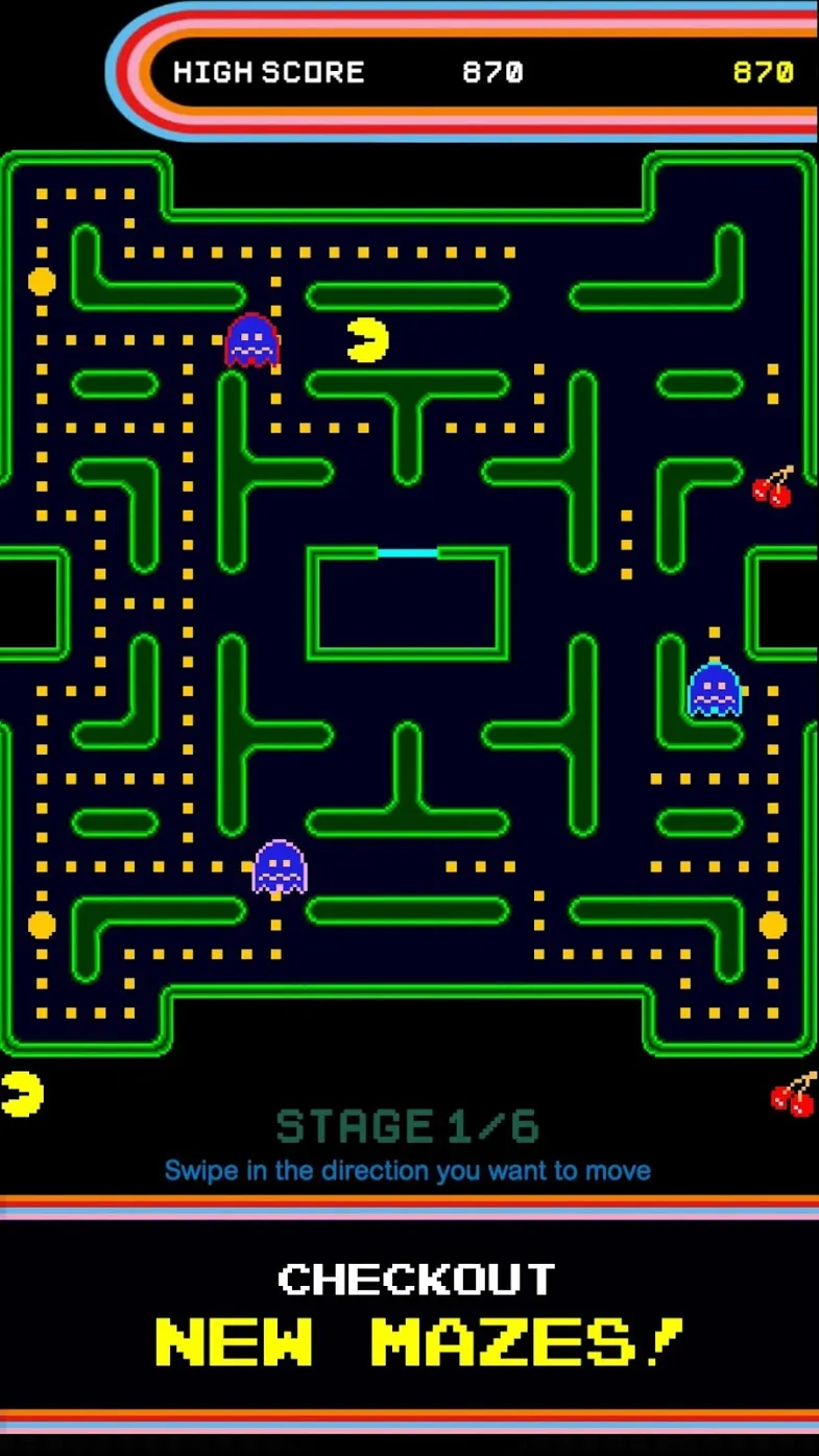 PAC-MAN [мод: меню] Screenshot 3