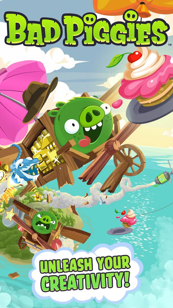 Bad Piggies HD v2.4.3379 APK Мод (Много денег) Screenshot 1 Bad Piggies HD v2.4.3379 APK Мод (Много денег) Screenshot 1