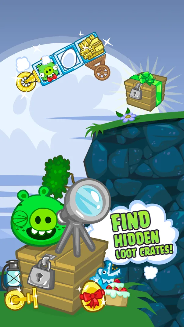 Bad Piggies HD v2.4.3379 APK Мод (Много денег) Screenshot 4 Bad Piggies HD v2.4.3379 APK Мод (Много денег) Screenshot 4