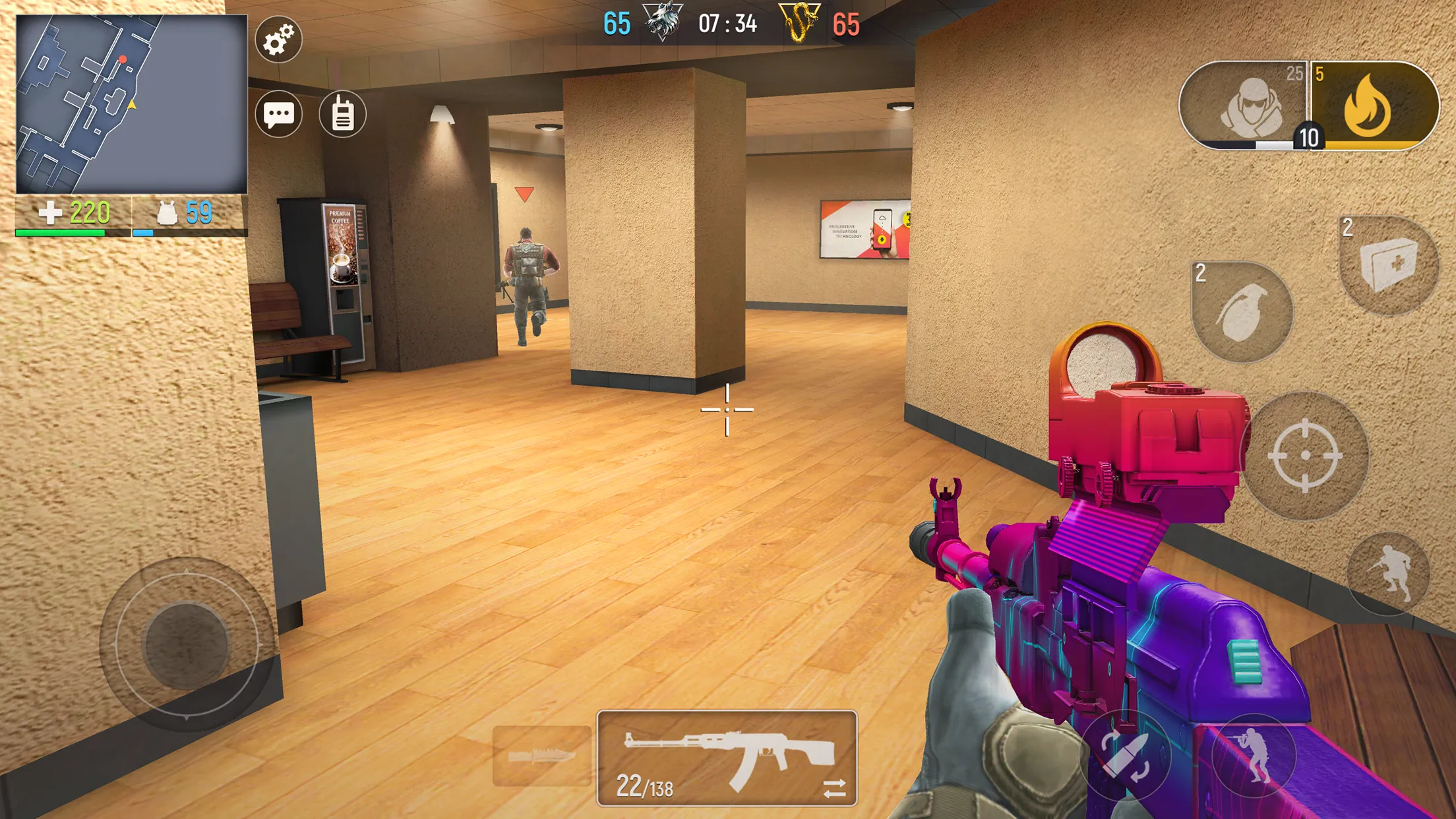 Modern Ops v9.79 APK Мод (Меню, Esp линия) Screenshot 1