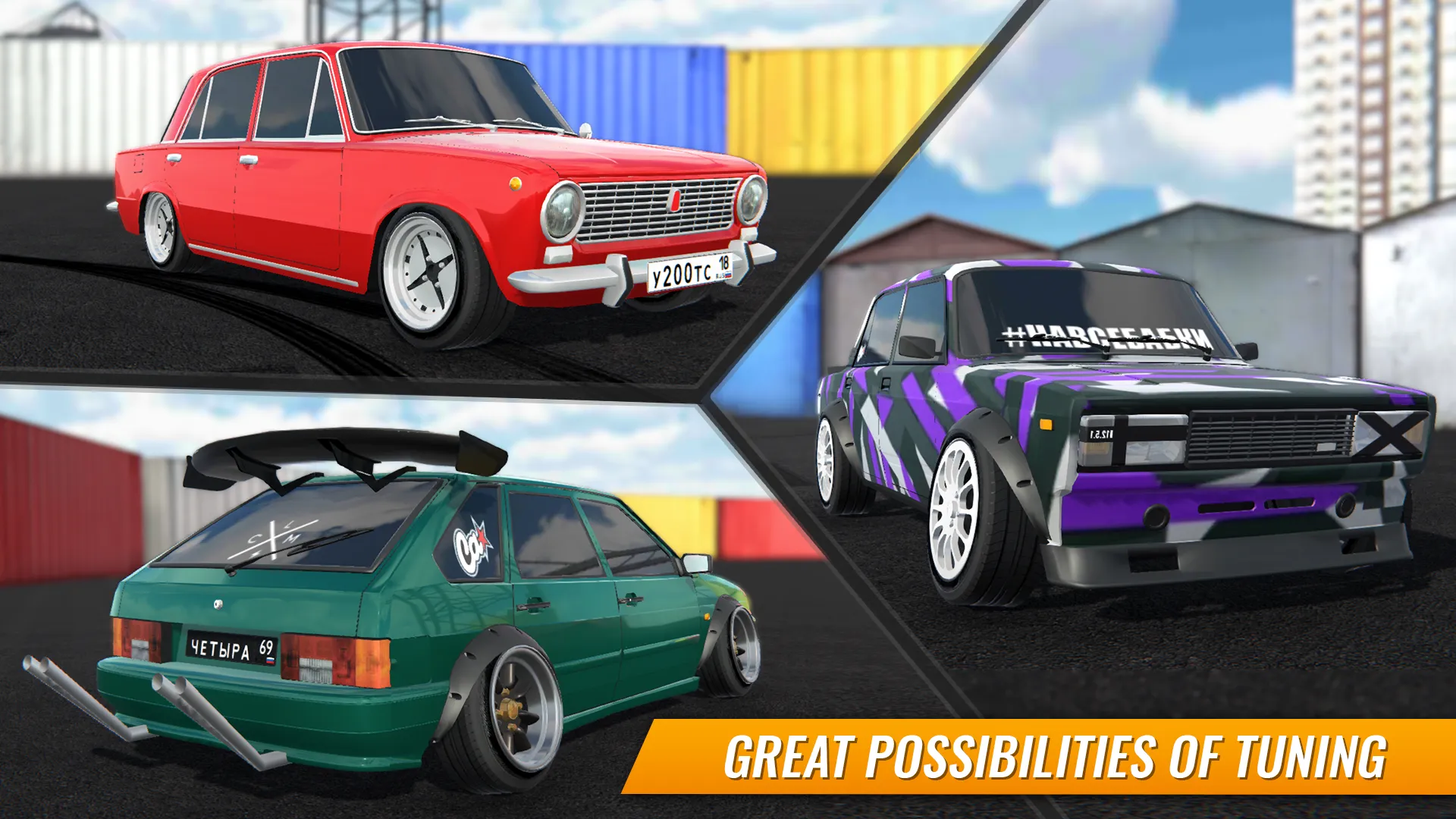 RCD - Дрифт на русских машинах v1.10.3 APK Мод (Много денег) Screenshot 2 RCD - Дрифт на русских машинах v1.10.3 APK Мод (Много денег) Screenshot 2