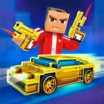 Взломанная Block City Wars: Pixel Shooter [мод: много денег] на Андроид