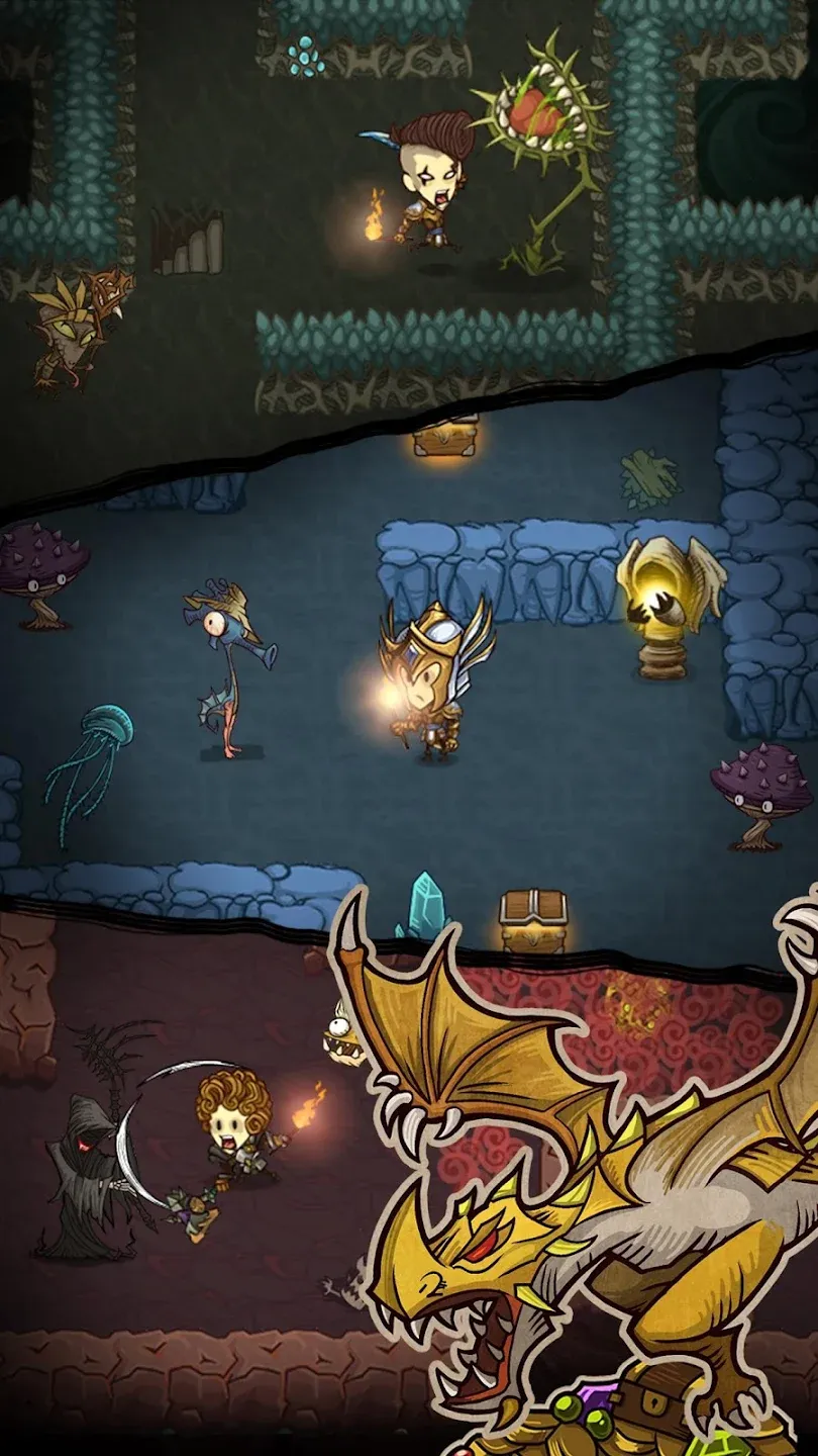 The Greedy Cave v6.0.5 APK Мод (Много денег) Screenshot 2 The Greedy Cave v6.0.5 APK Мод (Много денег) Screenshot 2
