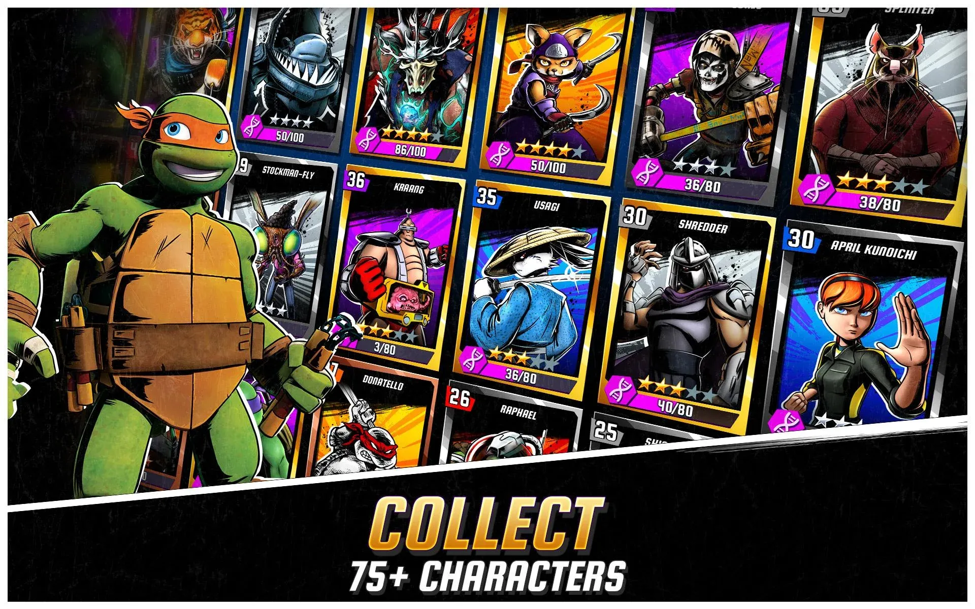 Черепашки-Ниндзя: Легенды v1.29.7 APK Мод (Много денег) Screenshot 4