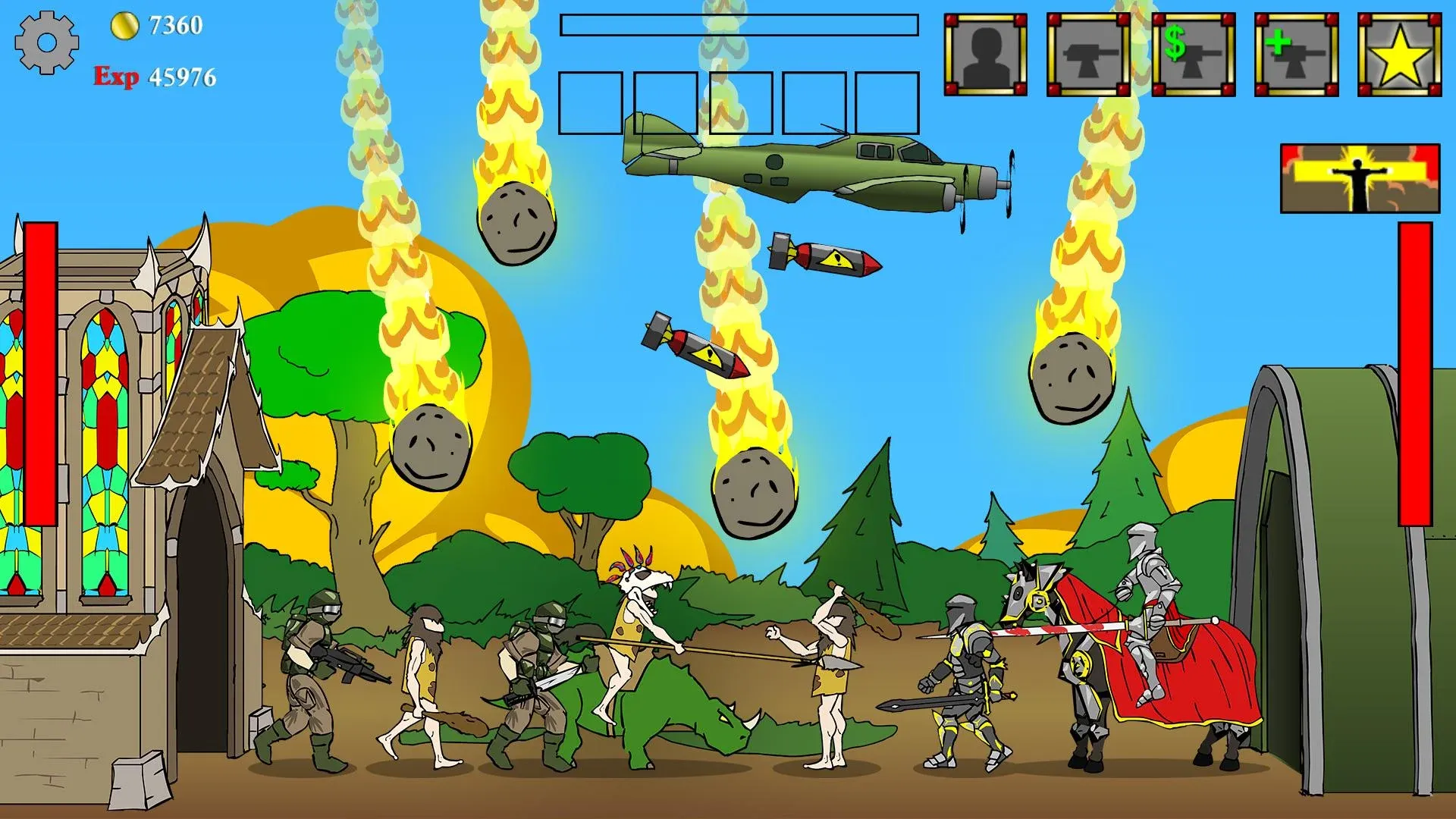 Age of War v2025.1.11 APK Мод (Много денег) Screenshot 1