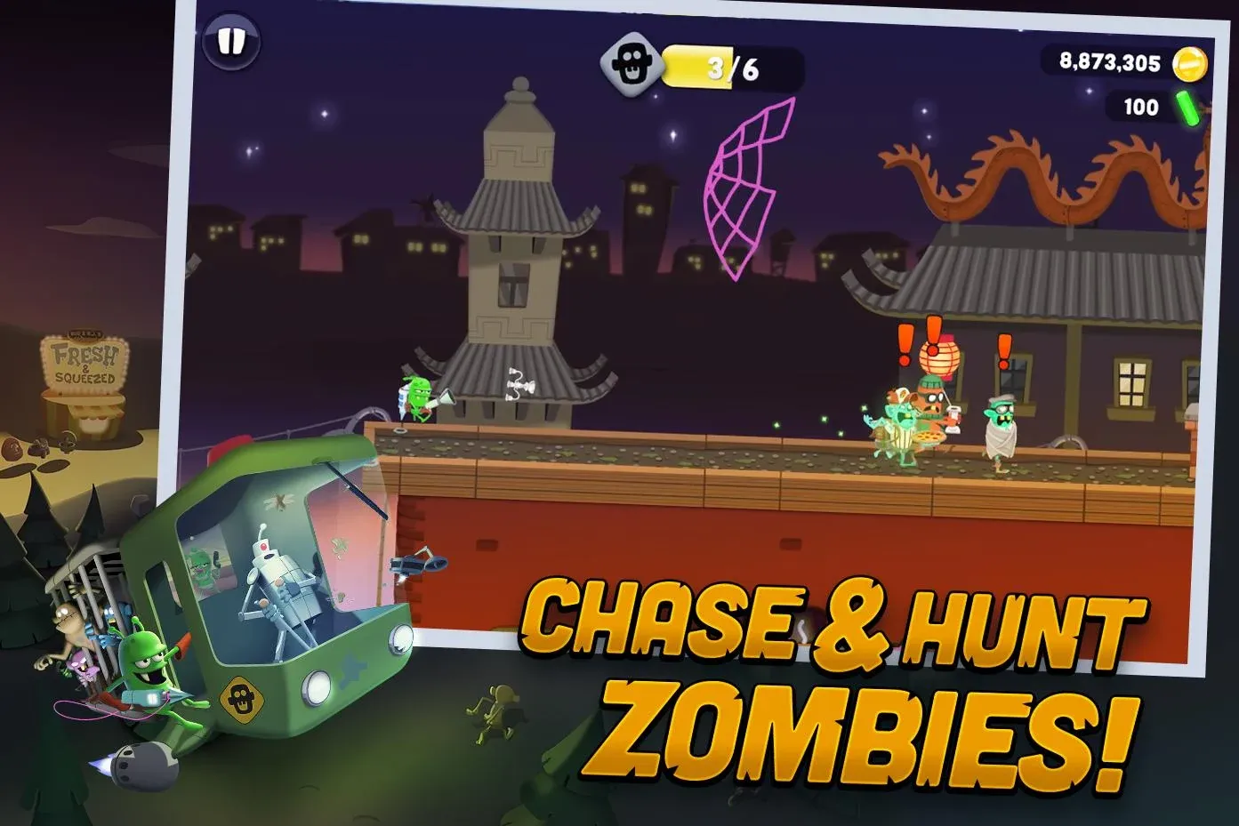 Zombie Catchers v1.65.26 APK Мод (Много денег) Screenshot 1
