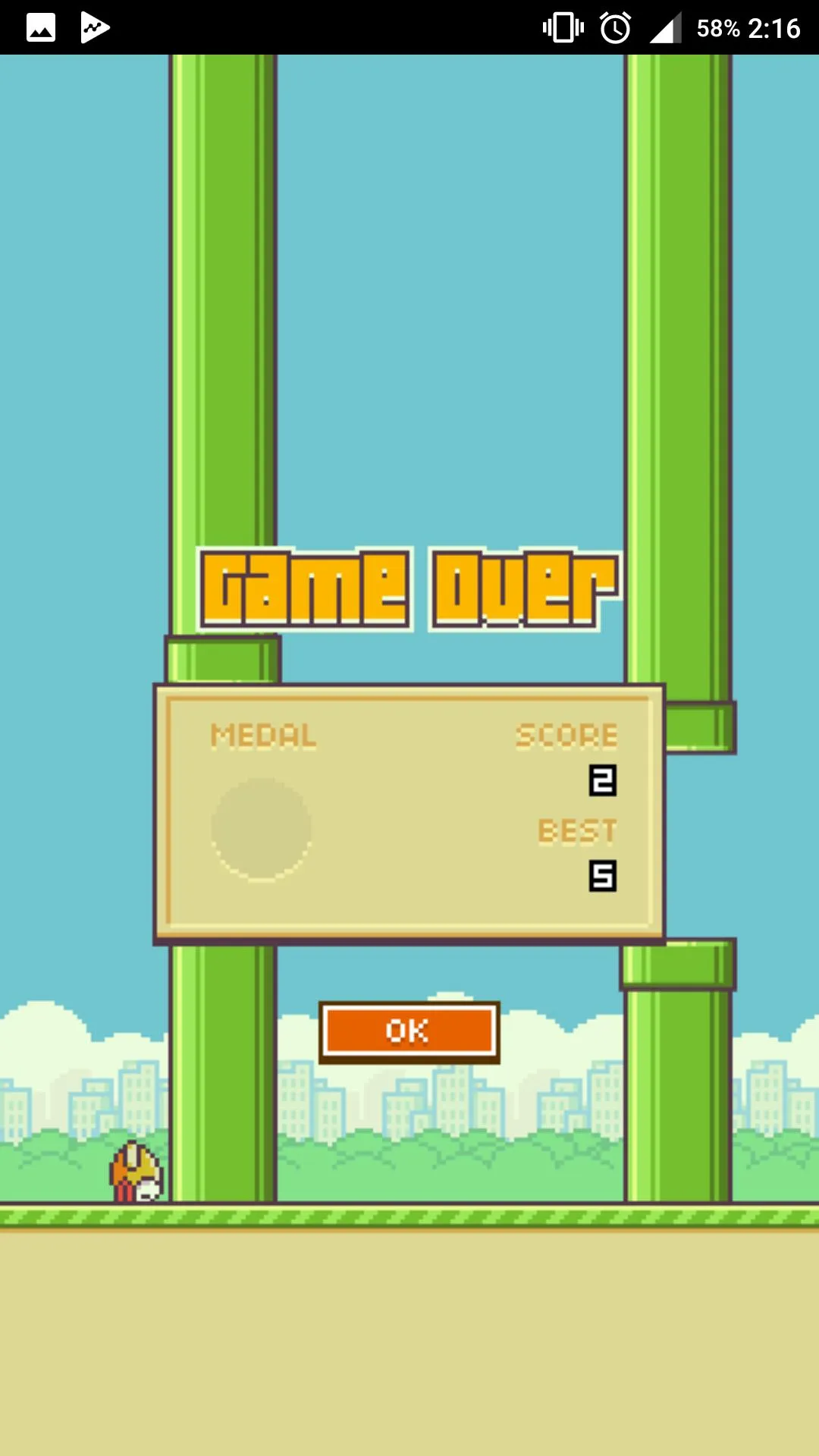 Flappy Bird v1.3 APK Мод (Много денег) Screenshot 3 Flappy Bird v1.3 APK Мод (Много денег) Screenshot 3