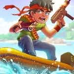Скачать взлом Ramboat - Offline Action Game [мод: много денег] на Андроид