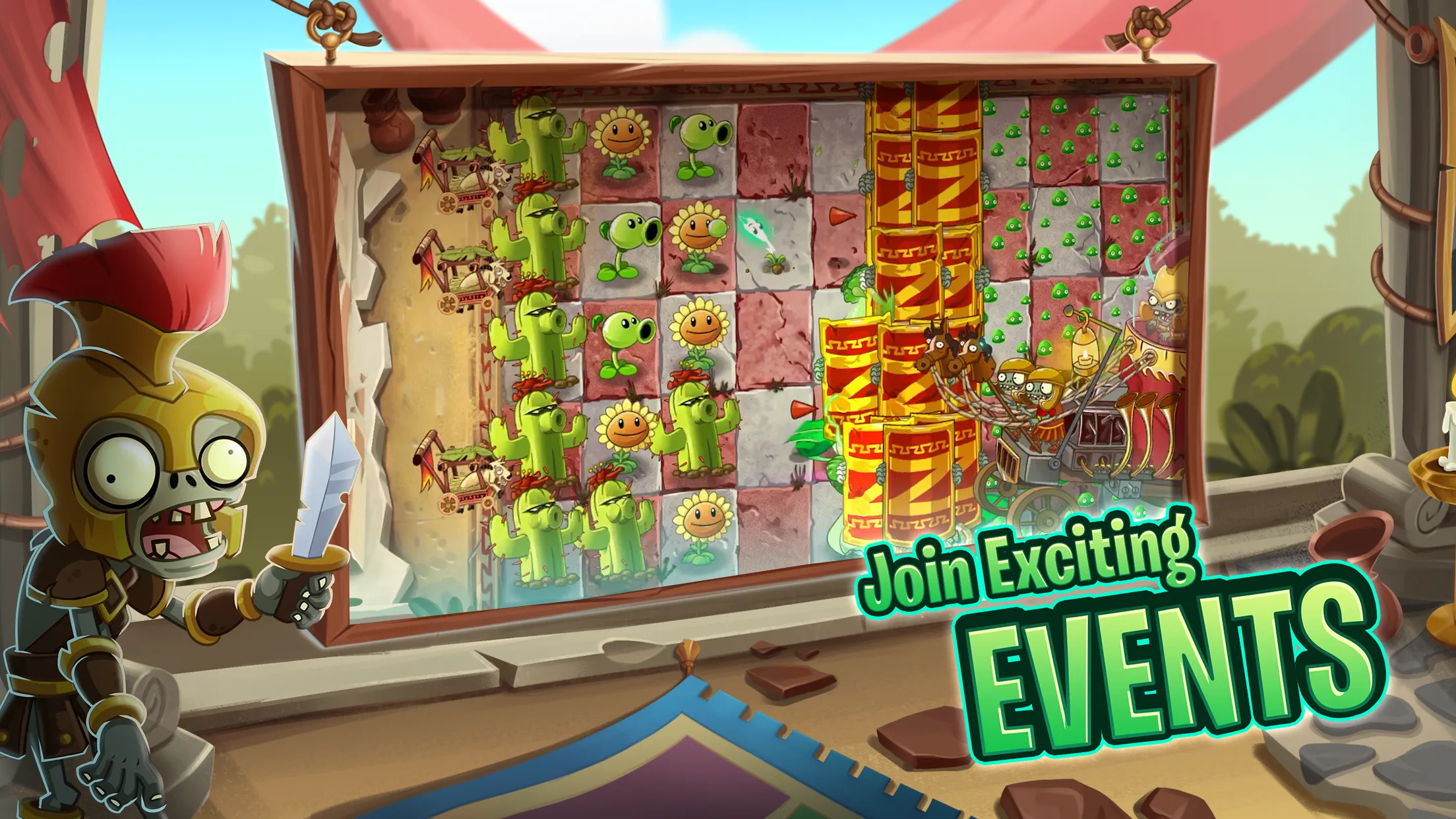 Plants vs. Zombies™ 2 v13.1.1 APK Мод (Мега Меню, Много ресурсов) Screenshot 4