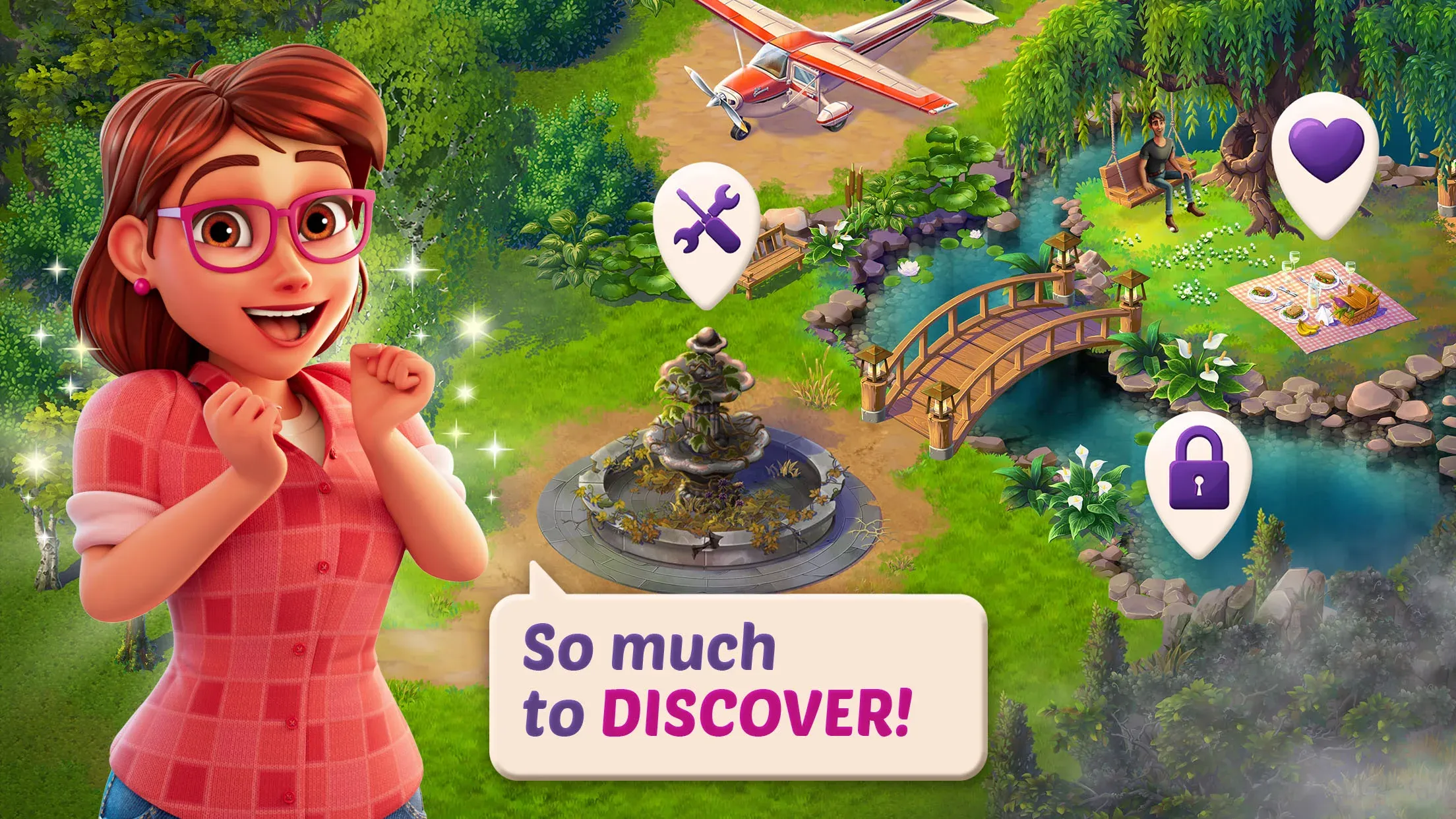 Lily's Garden v3.65.1 APK Мод (Много ресурсов) Screenshot 5