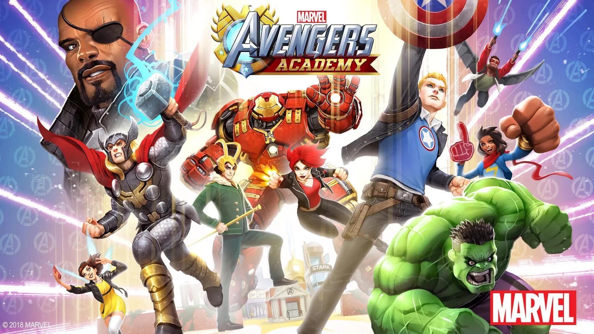 MARVEL: Avengers Academy v2.15.0 APK Мод (Бесплатные покупки) Screenshot 1 MARVEL: Avengers Academy v2.15.0 APK Мод (Бесплатные покупки) Screenshot 1