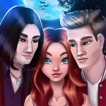 Взломанная Игры про любовь - вампиры на Андроид