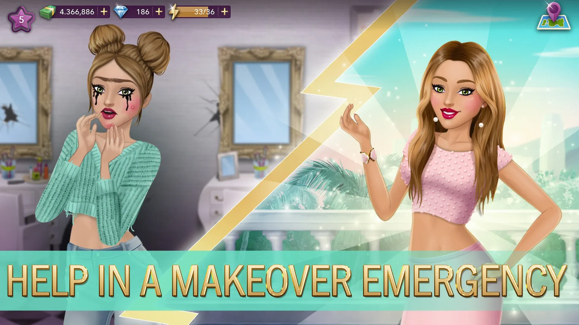 Hollywood Story®: Звезда моды v14.2 APK Мод (Много денег) Screenshot 1 Hollywood Story®: Звезда моды v14.2 APK Мод (Много денег) Screenshot 1
