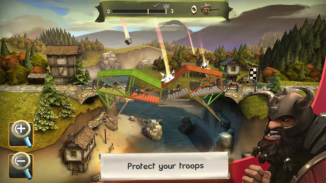 Bridge Constructor Medieval v4.0 APK Мод (Полная версия) Screenshot 3 Bridge Constructor Medieval v4.0 APK Мод (Полная версия) Screenshot 3