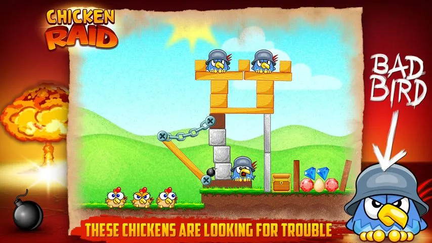 Chicken Raid Screenshot 1